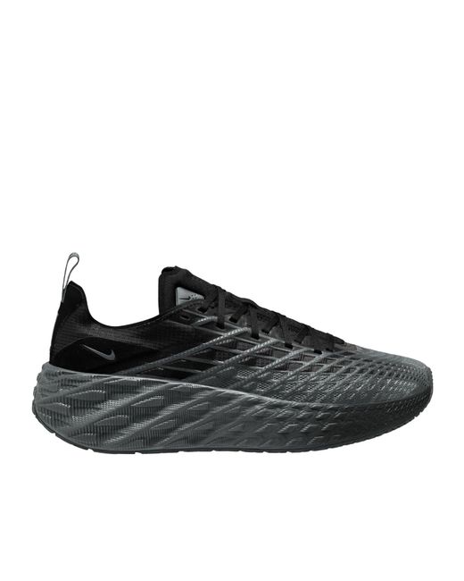 Nike Blackgrey Gradient Mesh Lowtop Shoes for men