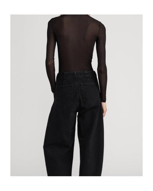 FRAME Gray Semi-Transparent Cover-Up