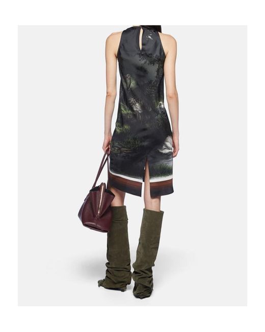 The Attico Black Sleeveless Dress