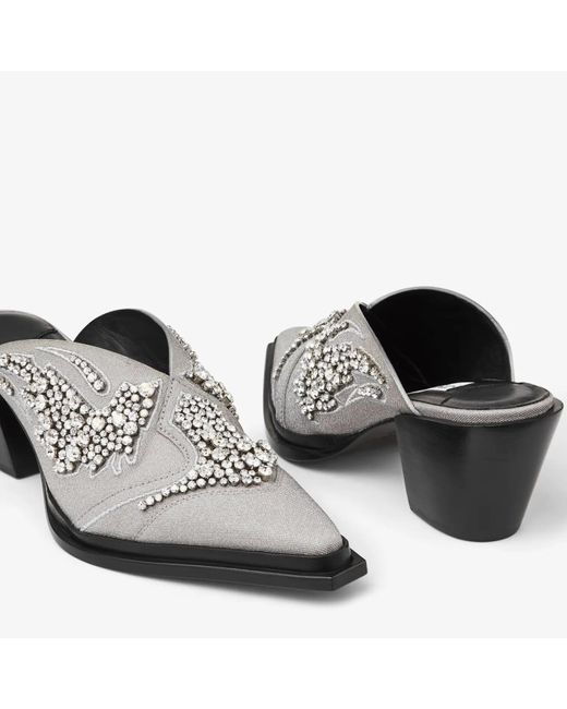 Jimmy Choo White Cece Mule Ii 60