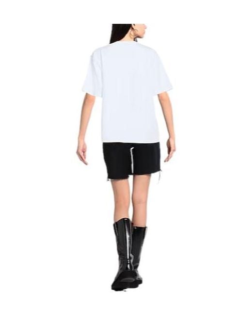 Sportmax White Casual Printed T-Shirt