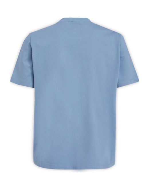 DSquared² Blue Logo Printed Crewneck T-Shirt