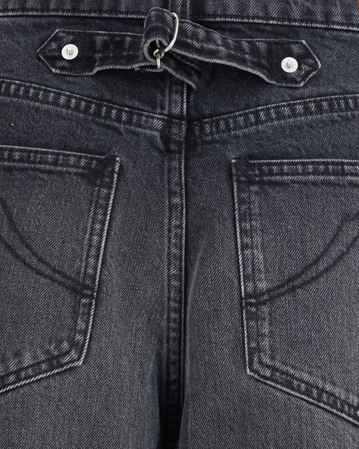 KENZO Blue Futura Straight-Leg Jeans