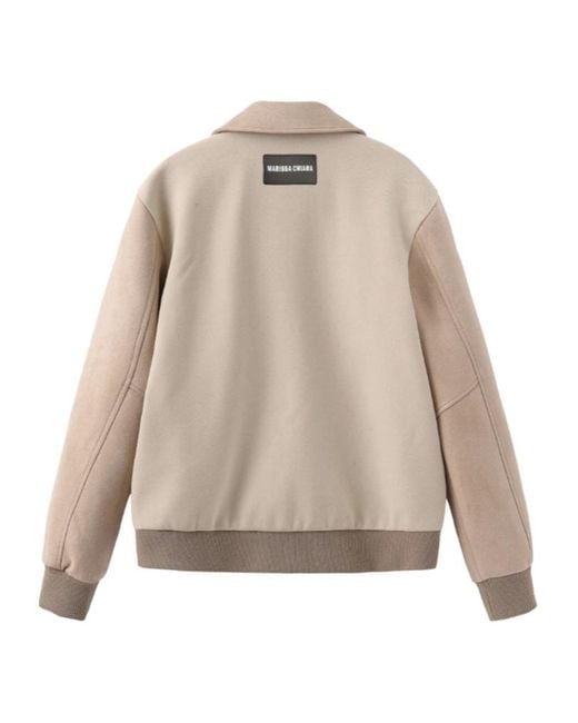 Marissa Chiara Natural Long Sleeve Jacket for men
