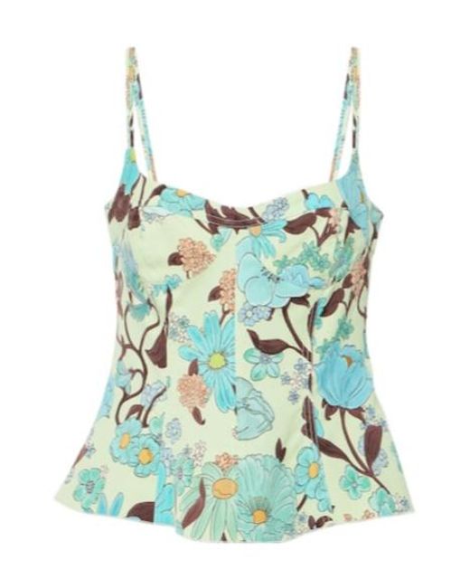 Stella McCartney Blue Printed Top