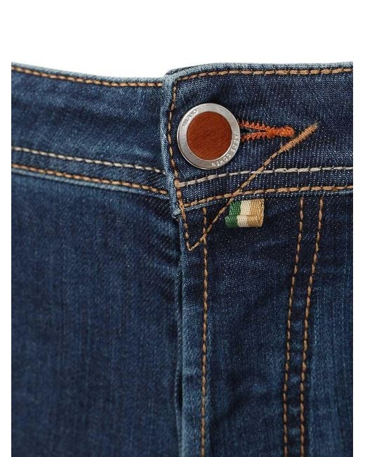 Jacob Cohen Blue Bard Slim-Fit Jeans for men