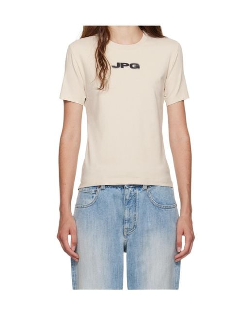 Jean Paul Gaultier Blue Jpg Baby T-Shirt