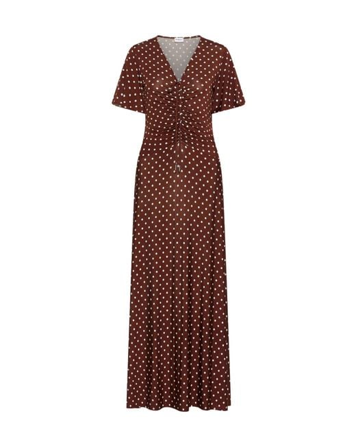 Marella Purple Long Jersey Dress