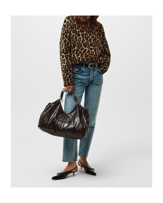 Anine Bing Brown Long-Sleeved Tops