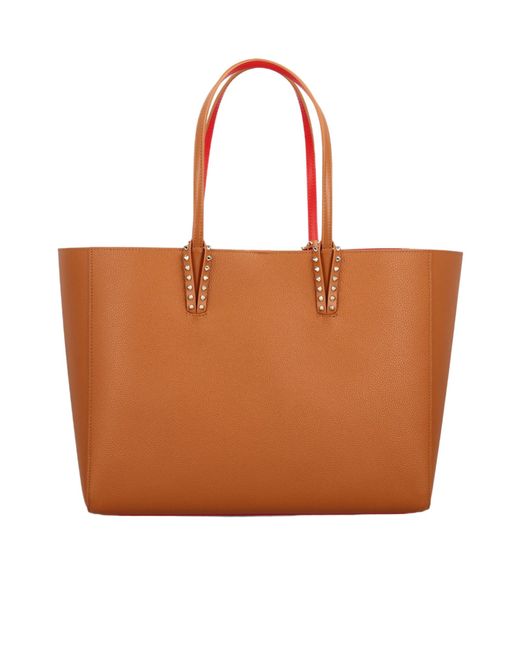 Christian Louboutin Brown Cabata Large Tote Bag