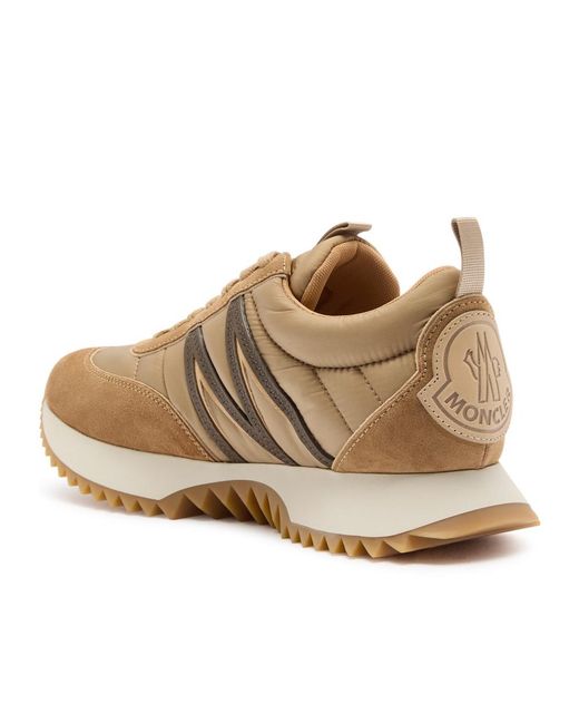 Moncler Natural Pacey Panelled Sneakers for men