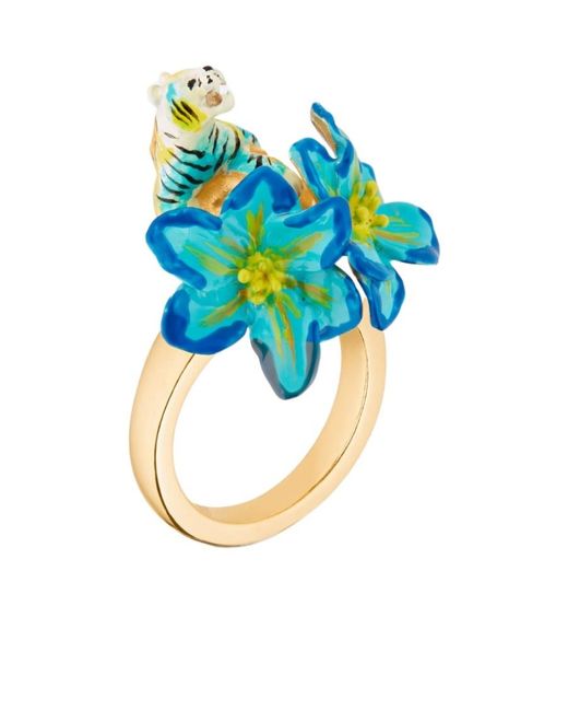Dior Blue Toile De Jouy Voyage Ring