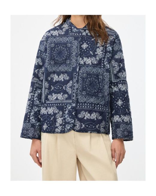 iBlues Blue Padded Jacket