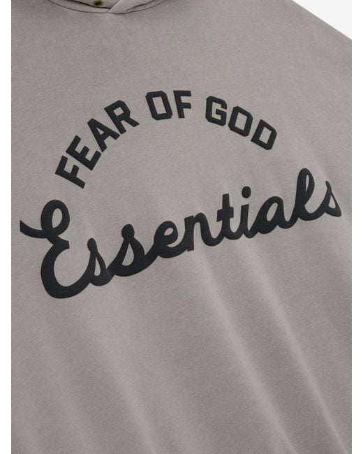 Fear Of God Gray Training 90S Hoodie for men