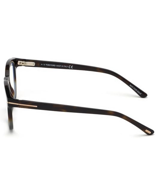 Tom Ford White Eyewear Square Frame Glasses for men