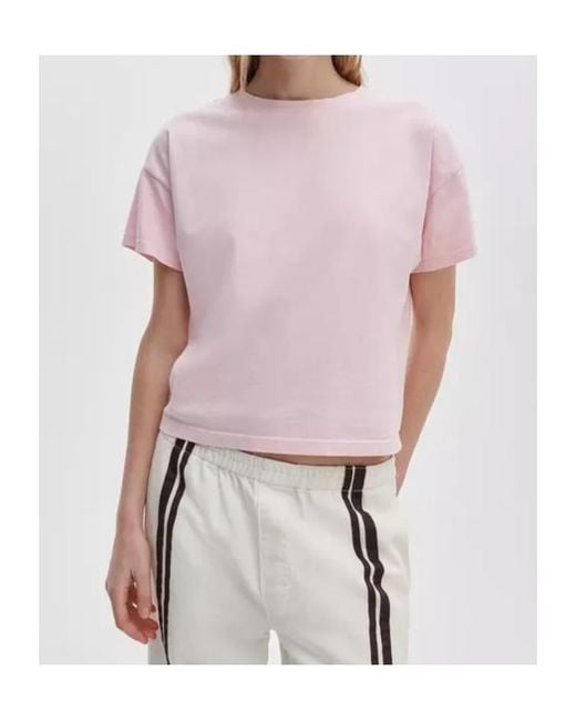 Rag & Bone Pink Washed Loose T-Shirt