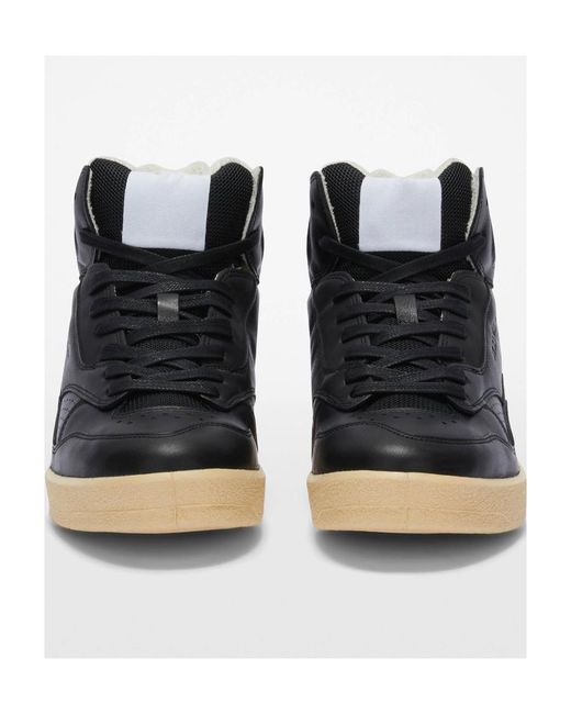 Jil Sander Black High-Top Sneakers