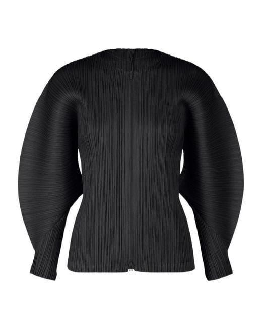 Pleats Please Issey Miyake Blue Pleats Please Issey Miyake Monthly Colors: April Jacket