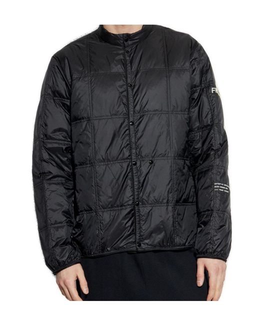 Moncler X Frgmt Jayel Button-Up Padded Jacket in Blue for Men | Lyst UK