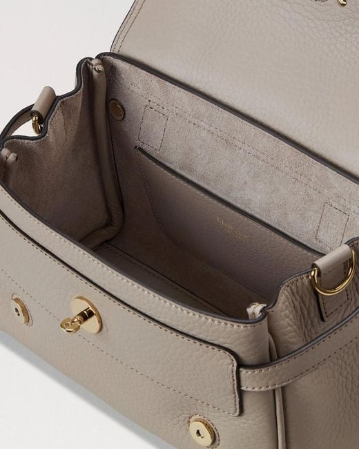 Mulberry Metallic Mini Alexa Braided-Handle Tote Bag