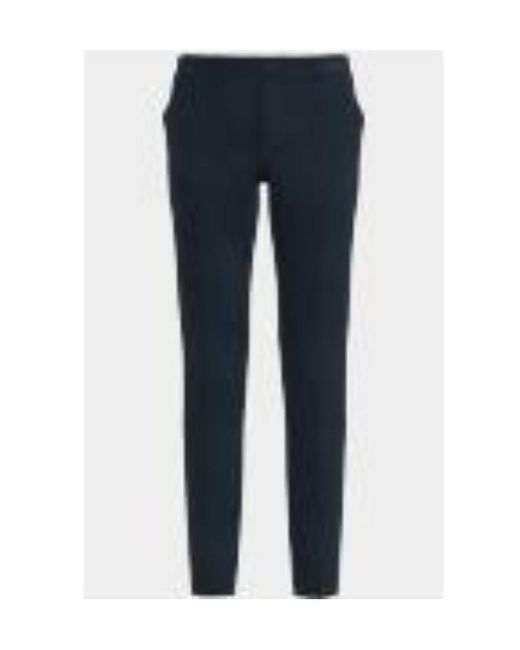 Burberry Blue Straight Leg Tailored Pants for men