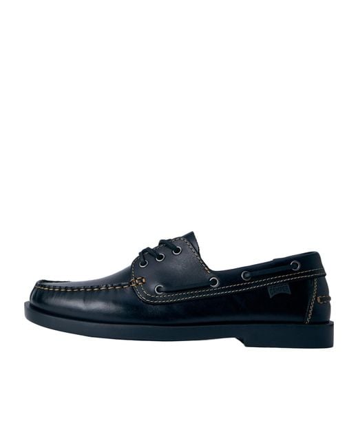 Camper Blue Don Moccasins for men
