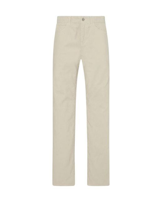 The Row Natural Carlyl Corduroy Trousers