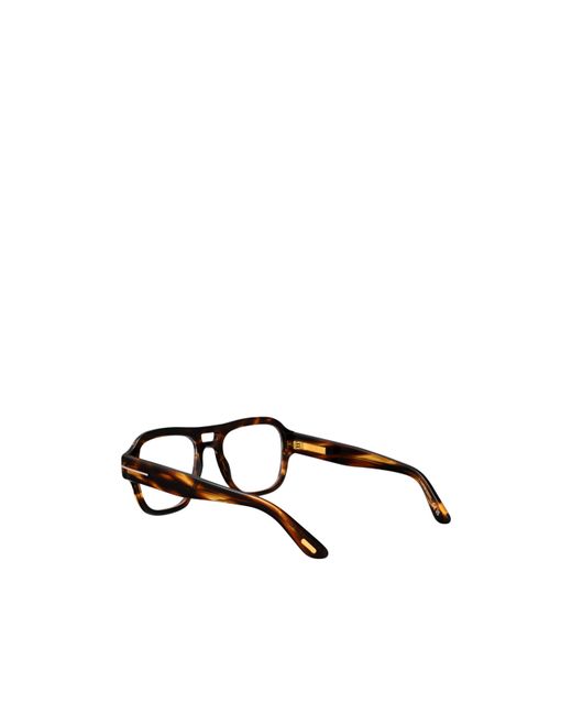 Tom Ford Multicolor Eyewear Aviator Frame Glasses for men
