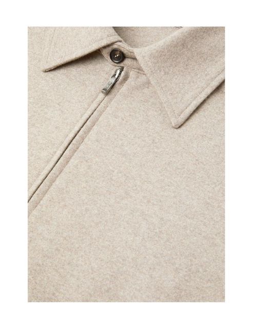 Loro Piana Natural Breia Bomber Jacket for men