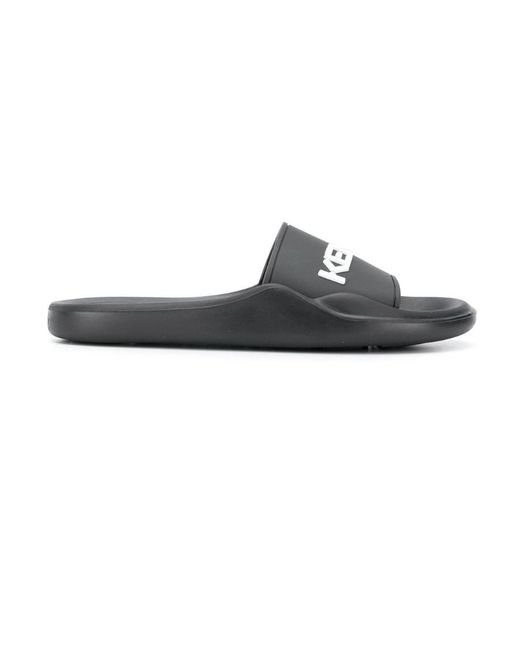 KENZO Multicolor Logo Embossed Sandals
