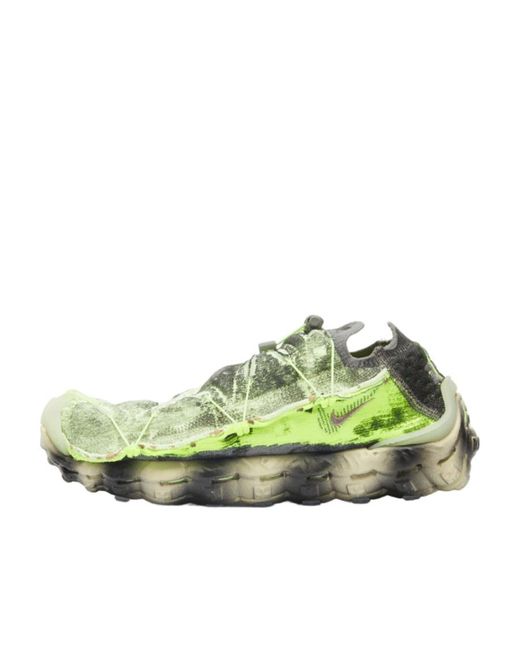 Nike Green Ispa Mindbody 'Barely Volt' Sneakers for men