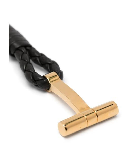 Tom Ford White Leather Bracelet for men