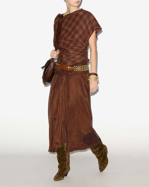 Isabel Marant Brown Neyela Top