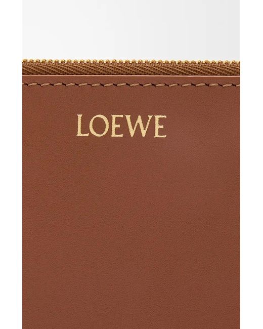 Loewe Brown Knot Coin Cardholder