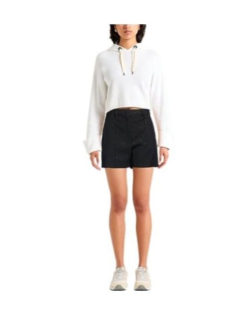 Max Mara Black Simple Shorts