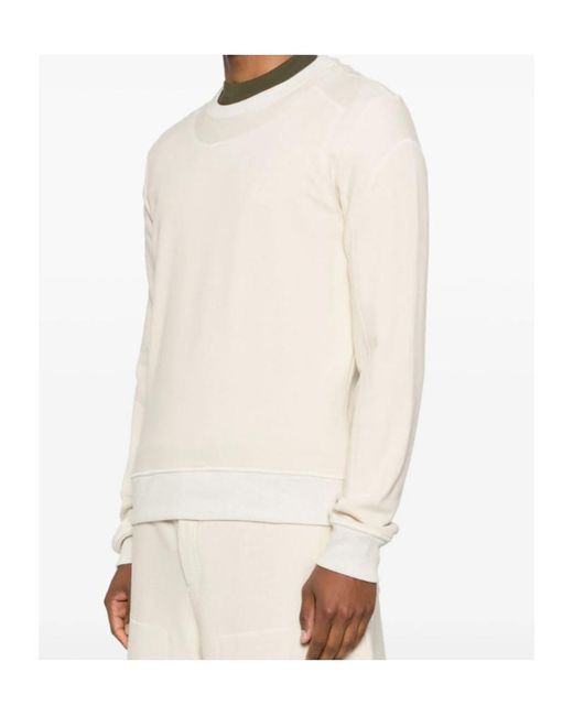 McQueen White Cotton-Blend Sweatshirt for men