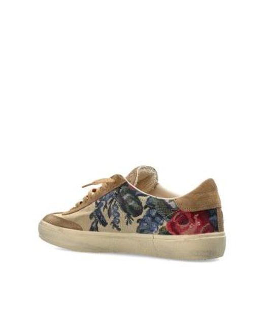 Golden Goose Deluxe Brand Brown Soul Star Lace-Up Sneakers for men