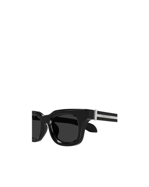 McQueen White Eyewear Square Frame Sunglasses for men
