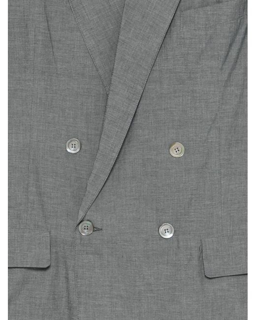 Magliano Gray Double-Breasted Casual Jacket for men