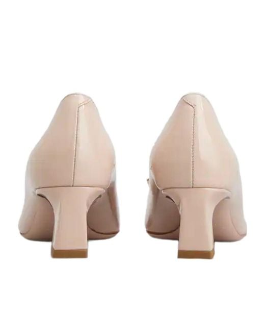 Roger Vivier Pink Trompette Embellished Buckle Pumps