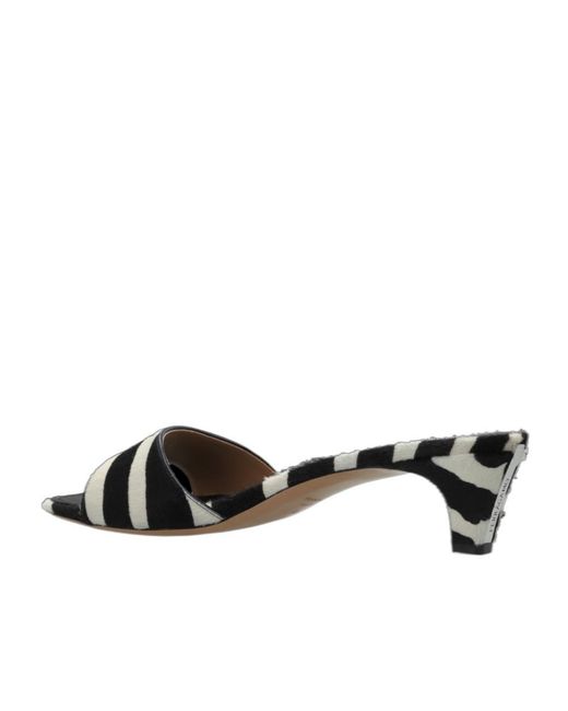 Ferragamo Multicolor Ferragamo Tatiana Printed Heeled Sandals
