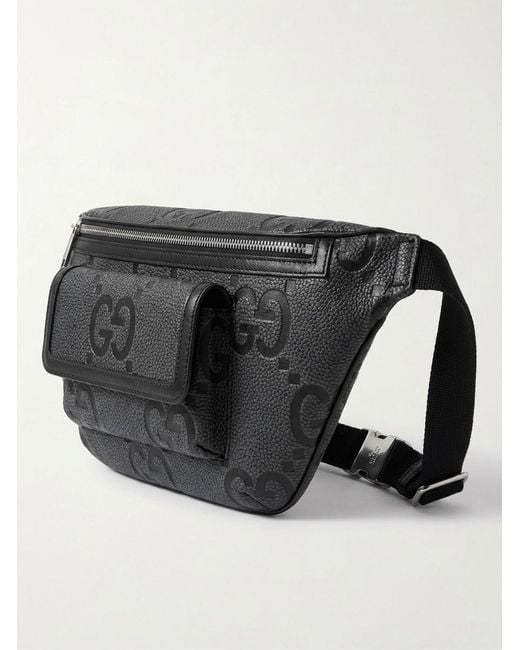Gucci Black Medium Jumbo Gg Belt Bag for men