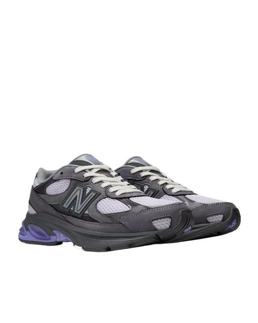 New Balance Gray 2010 Mesh Panel Sneakers for men