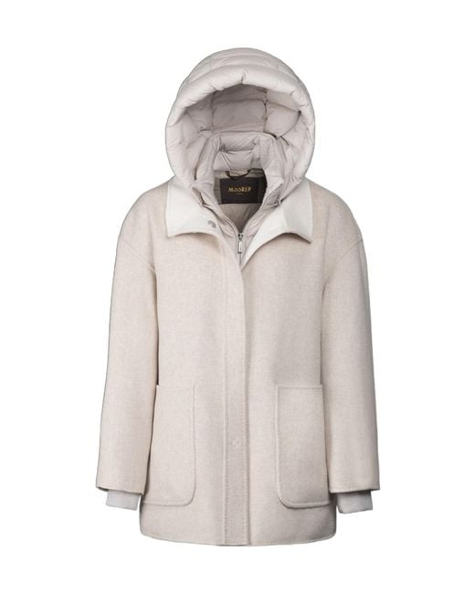 Moorer Gray Natisha-Cwb Jacket
