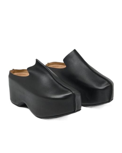 J.W. Anderson Black Platform Clog