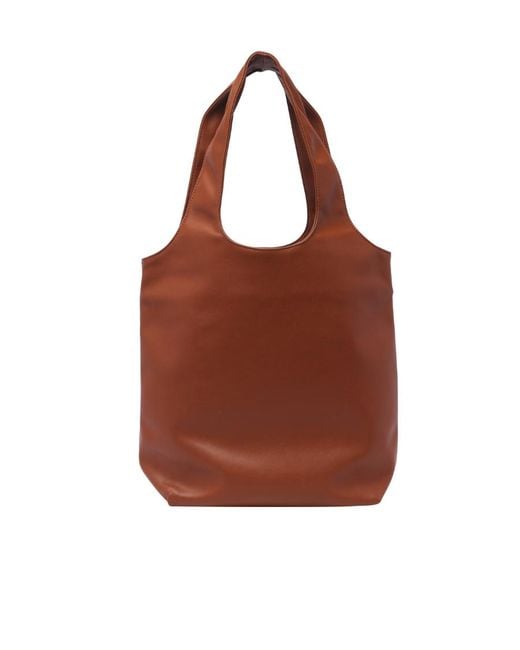 A.P.C. Brown Ninon Small Top Handle Bag for men