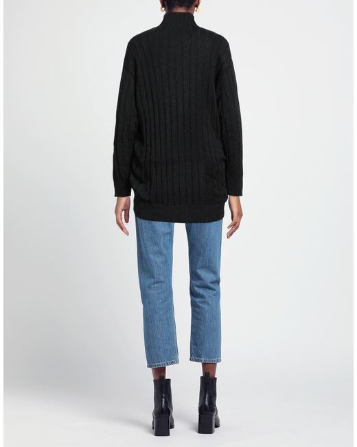 Balenciaga Black Turtleneck Knit Sweater
