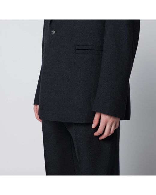 NAMACHEKO Blue Notched Blazer for men