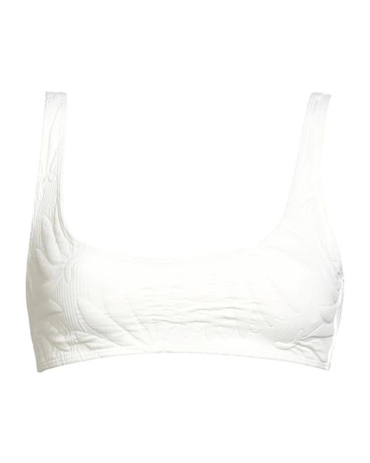 Farm Rio White Bikini Top