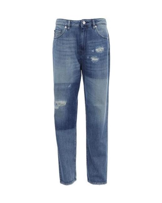 Moschino Blue Straight Jeans